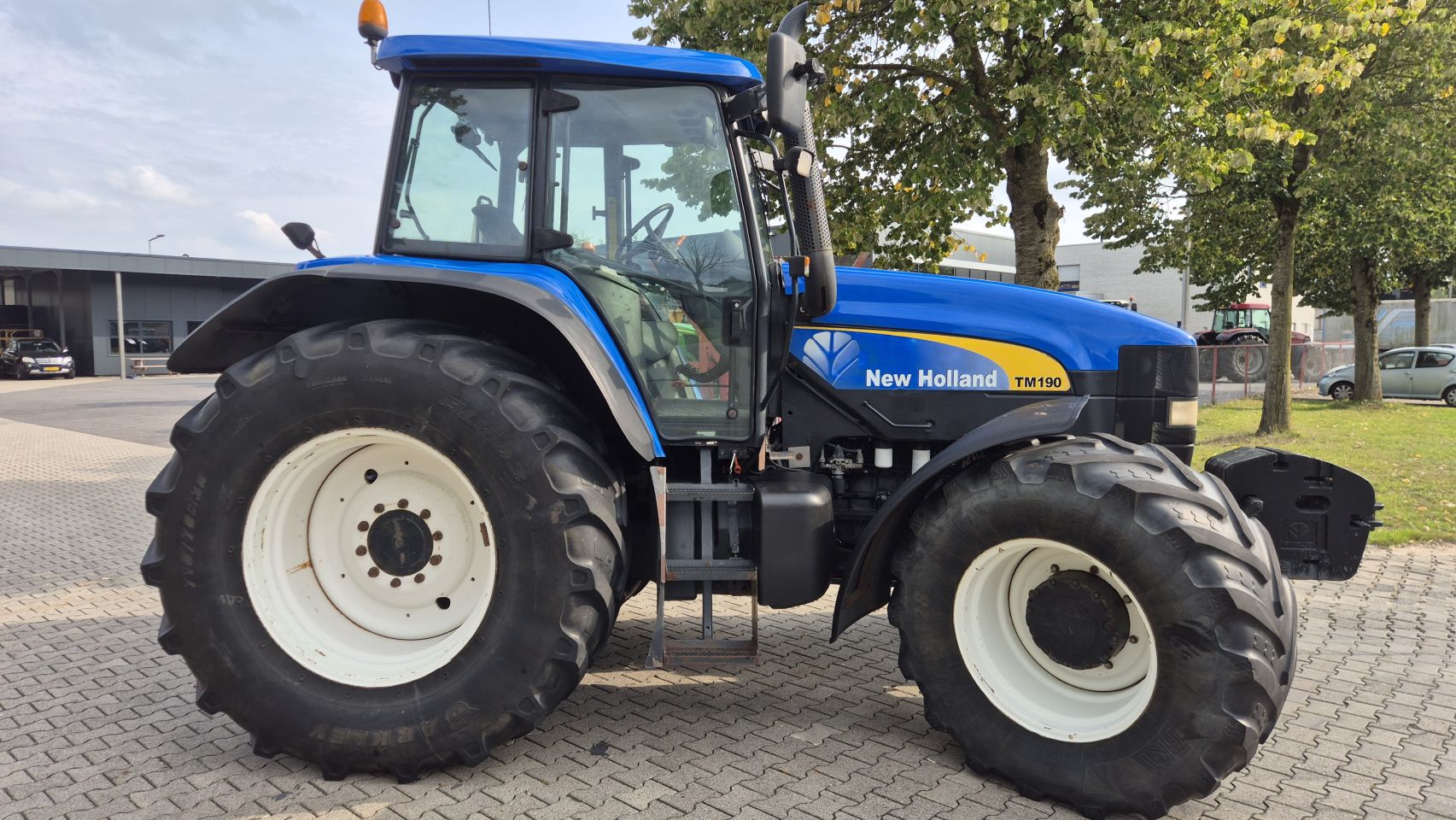 New Holland TM190 PC 50 Kmh Luchtdruk reminstallatie