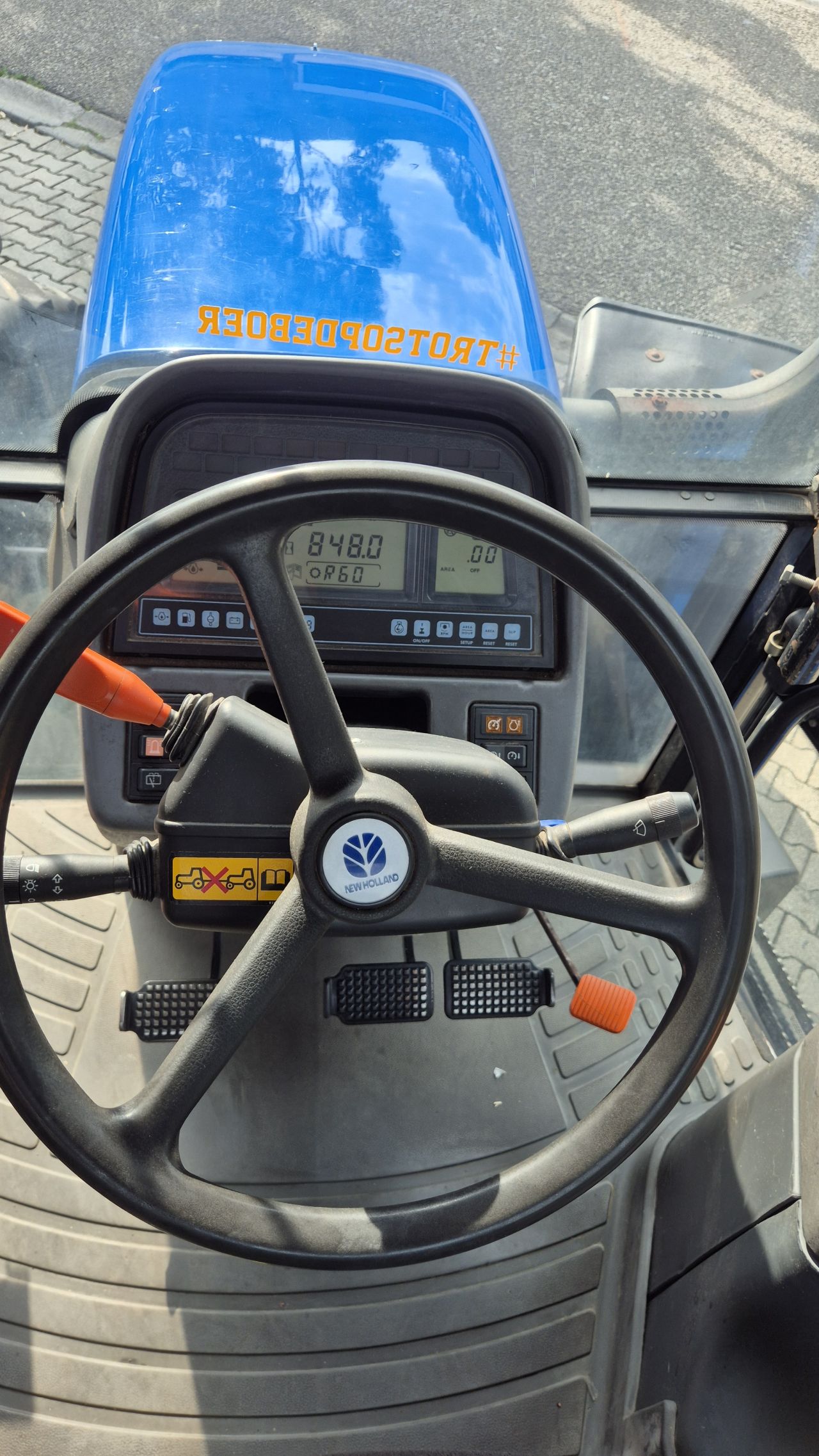 New Holland TM190 PC 50 Kmh Luchtdruk reminstallatie