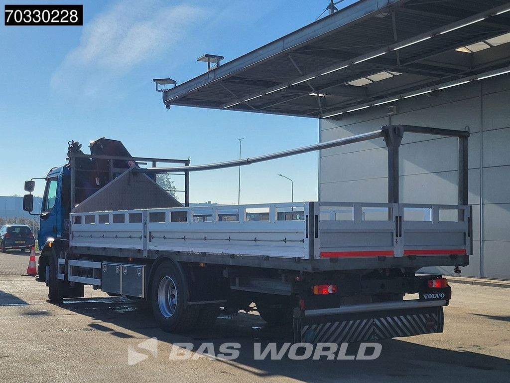 Volvo FL 280 4X2 18tons truck HMF 1120K-RC Crane Kran Full Air Manual Euro 6