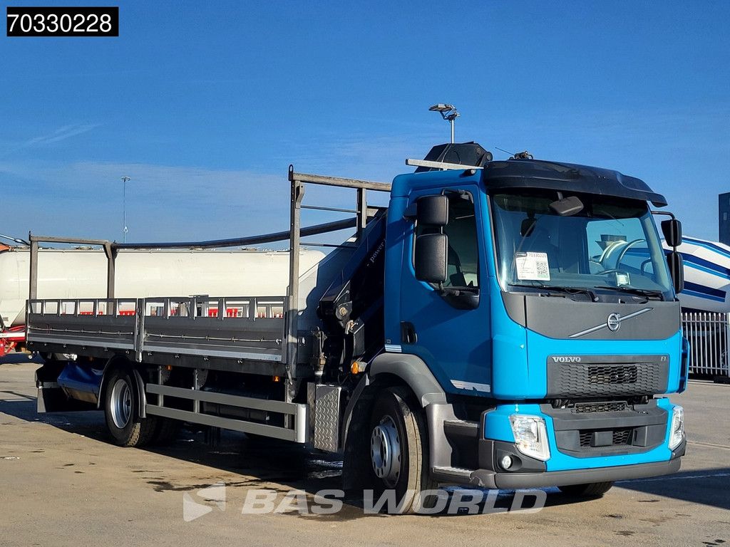 Volvo FL 280 4X2 18tons truck HMF 1120K-RC Crane Kran Full Air Manual Euro 6