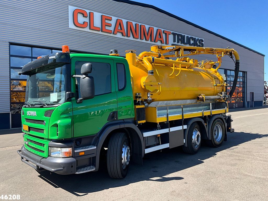 Scania P 360 Euro 6 Bekker LaGram 9m³ kolkenzuiger