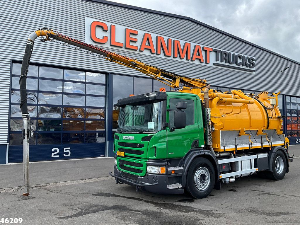 Scania P 320 Euro 6 Bekker LaGram 8m³ kolkenzuiger
