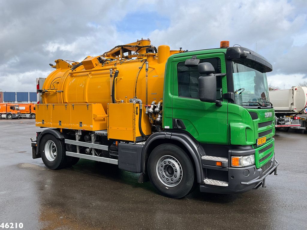 Scania P 320 Euro 6 Bekker LaGram 8m³ kolkenzuiger