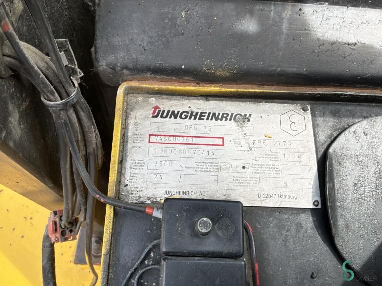 Forklifts Diesel Jungheinrich DFG 75 1994