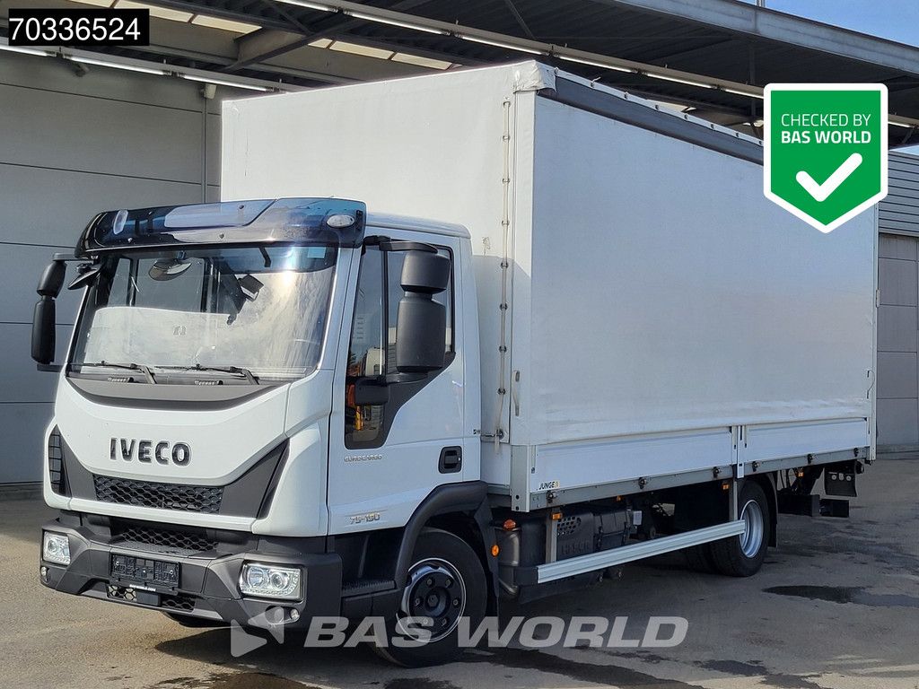 Iveco Eurocargo 75E190 4X2 8tonner 1000kg Tailgate Automatic Airco ACC Euro 6