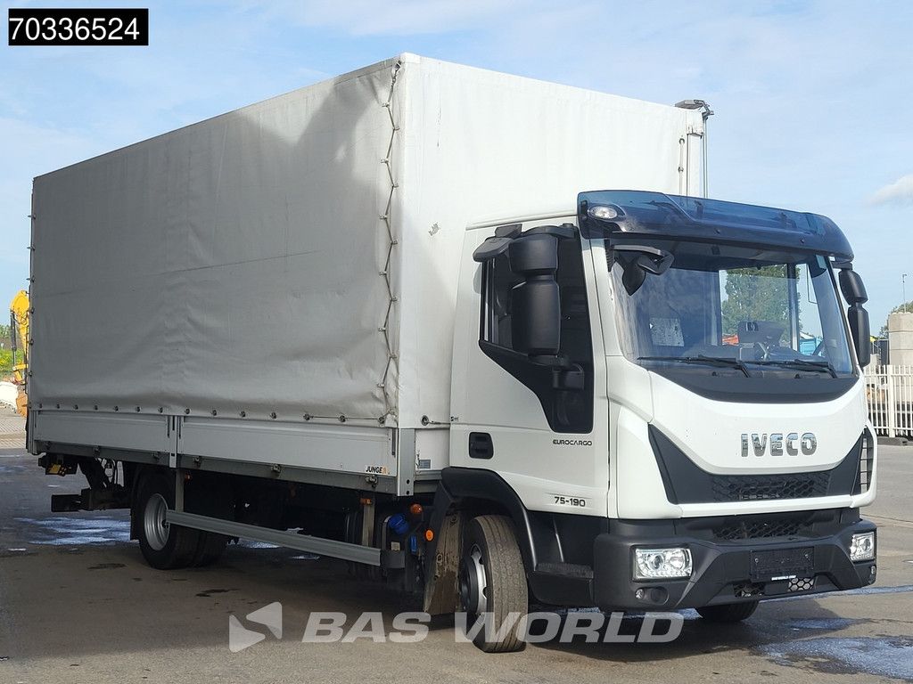 Iveco Eurocargo 75E190 4X2 8tonner 1000kg Tailgate Automatic Airco ACC Euro 6