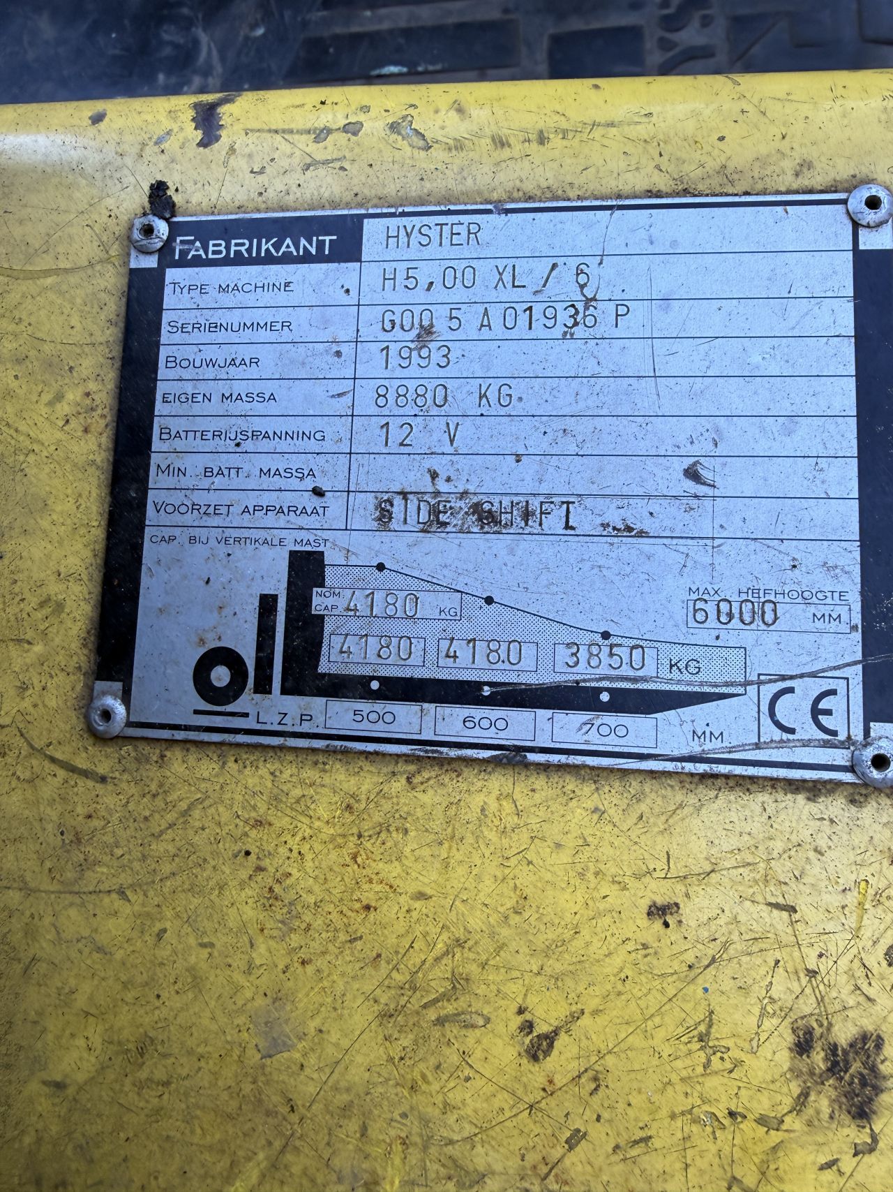 Hyster heftruck