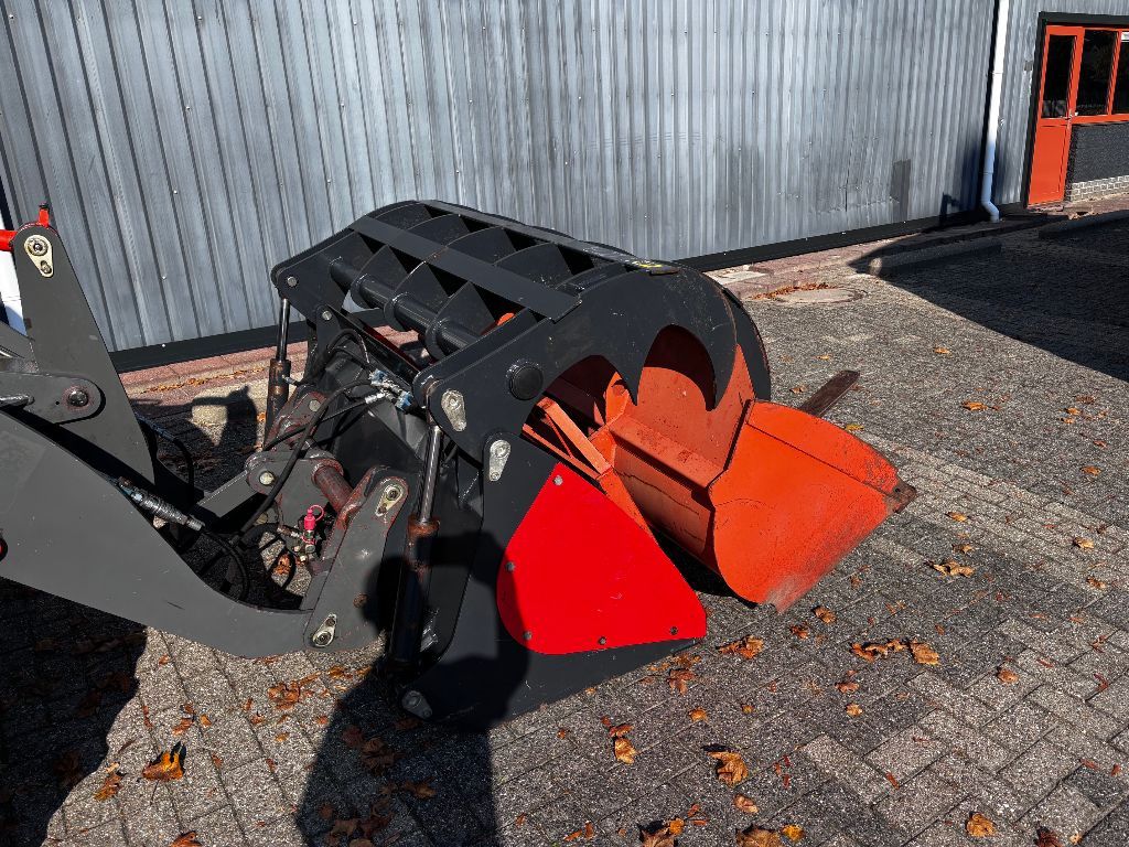 Nette EVERUN ER16 Kniklader/Shovel. Kenteken, 3 aanbouwdelen!