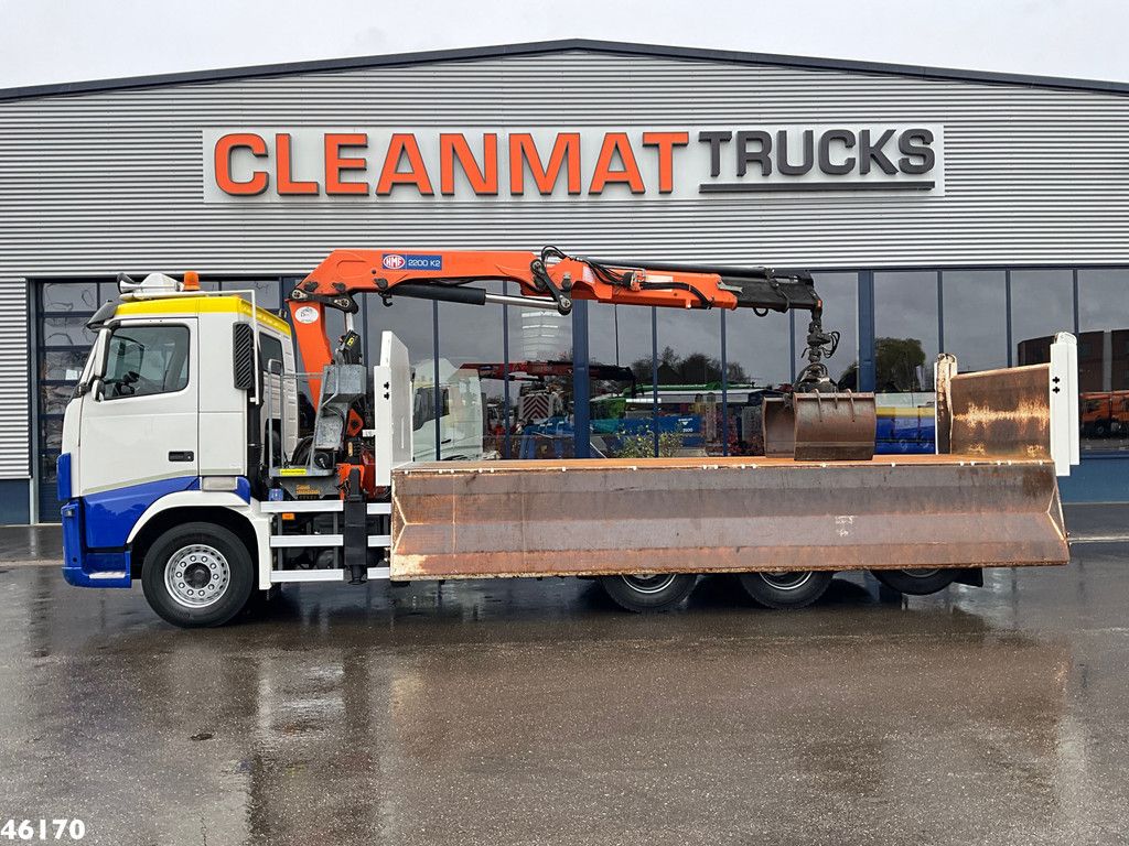 Volvo FH 420 8x4 HMF 22 Tonmeter laadkraan