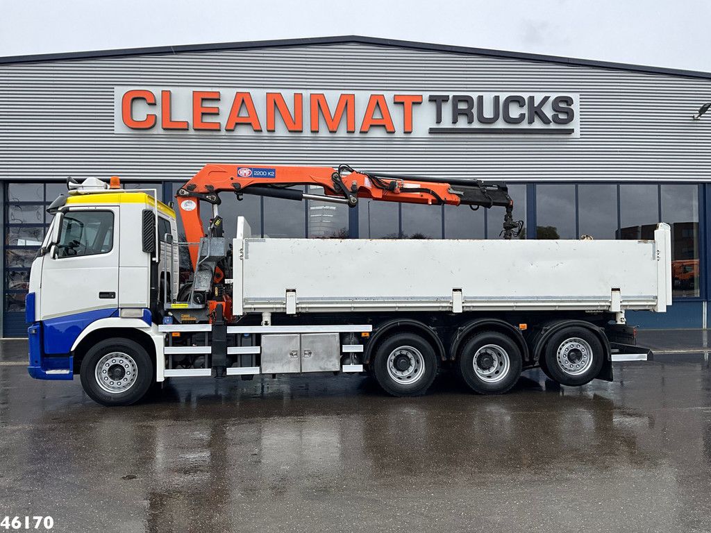 Volvo FH 420 8x4 HMF 22 Tonmeter laadkraan