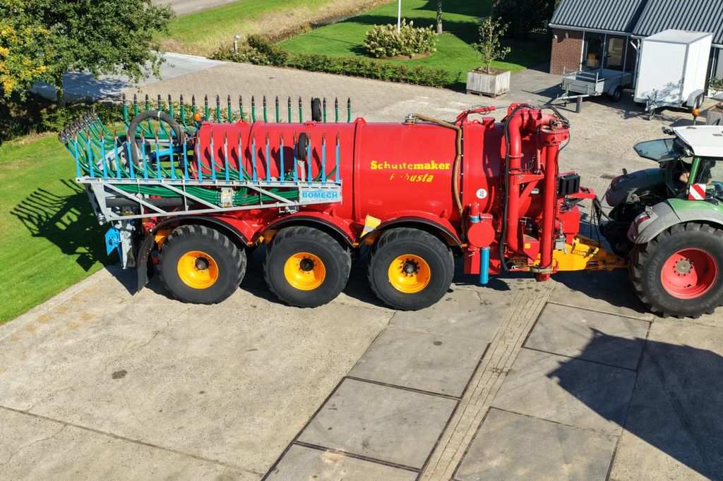 Schuitemaker Robusta 275 Bomech 12 meter Zuigarm Borger Afgifte meter Gullefass Slurry