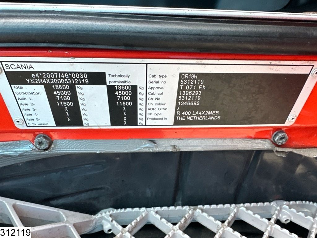 Scania R 400 EURO 5, ACC, Retarder