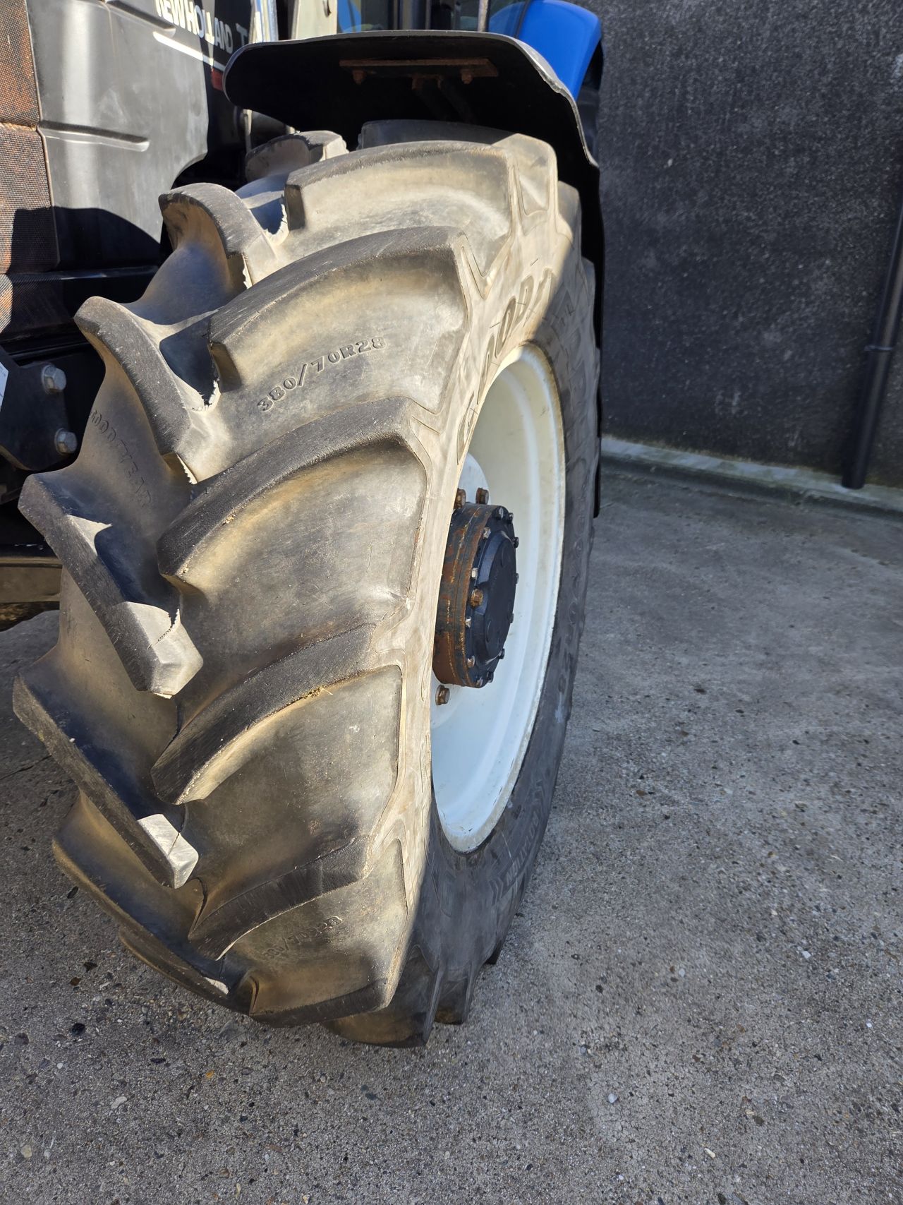 New Holland TS 90 SLE 4WD met voorlader