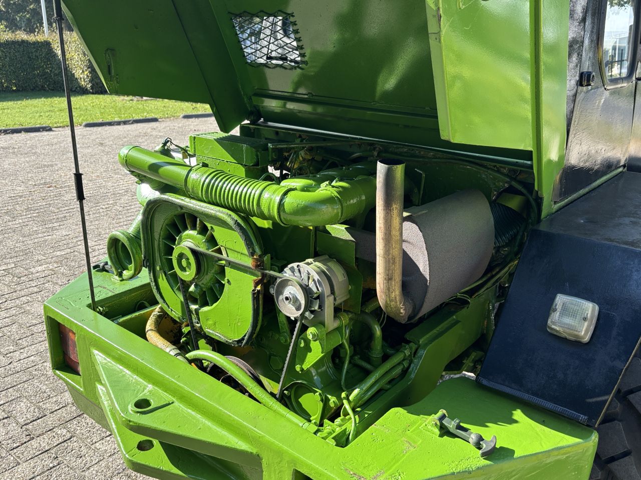 KRAMER 312 S 4wd shovel, snelwissel, bak en vorken