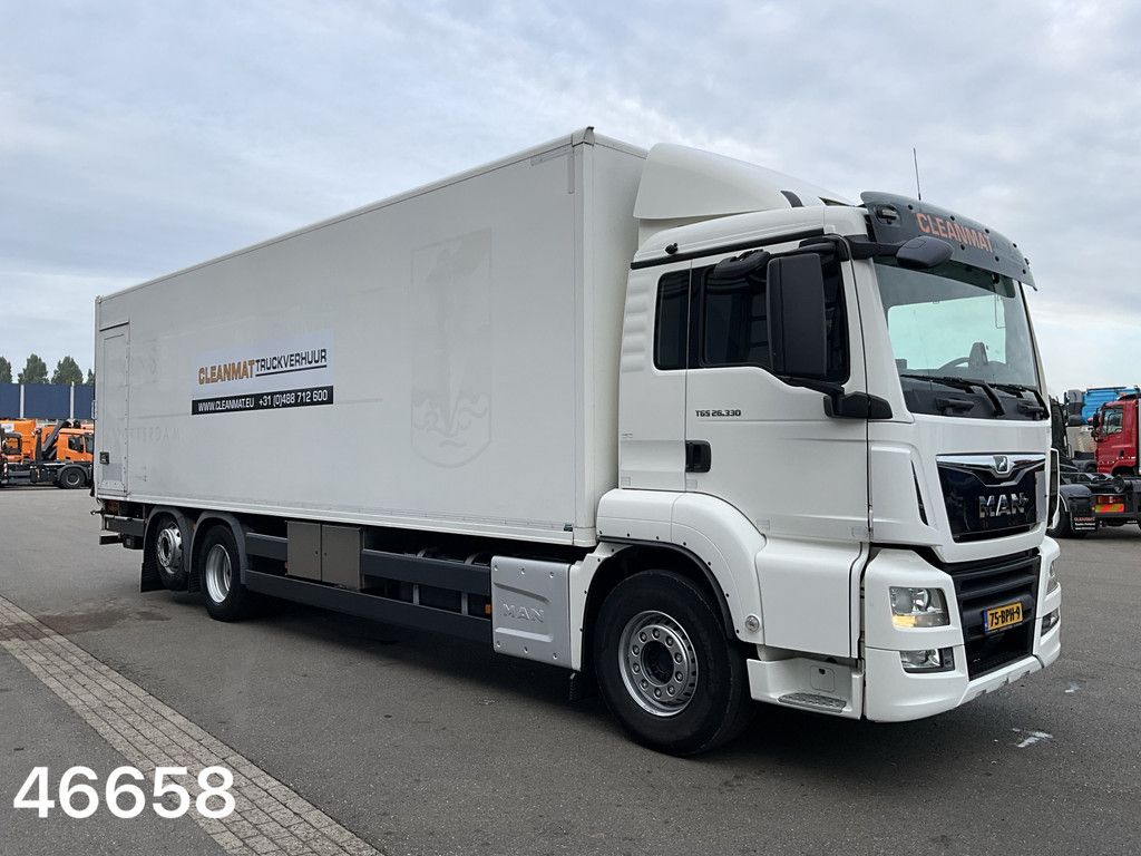 Man TGS 26.330 6x2 met DHollandia laadklep