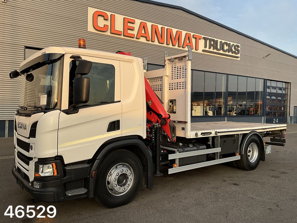 Scania P 280 Euro 6 Palfinger 12 Tonmeter laadkraan
