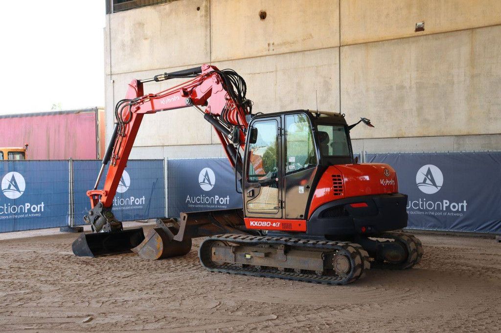 Raupenbagger Kubota KX080-4a Diesel 46,5 kW 2017