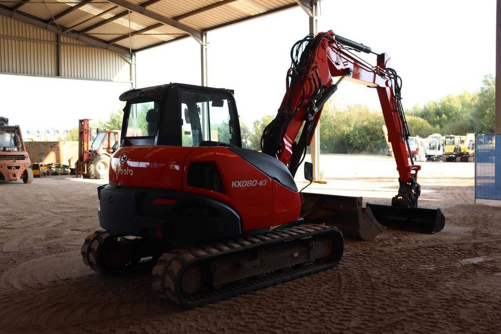 Raupenbagger Kubota KX080-4a Diesel 46,5 kW 2017