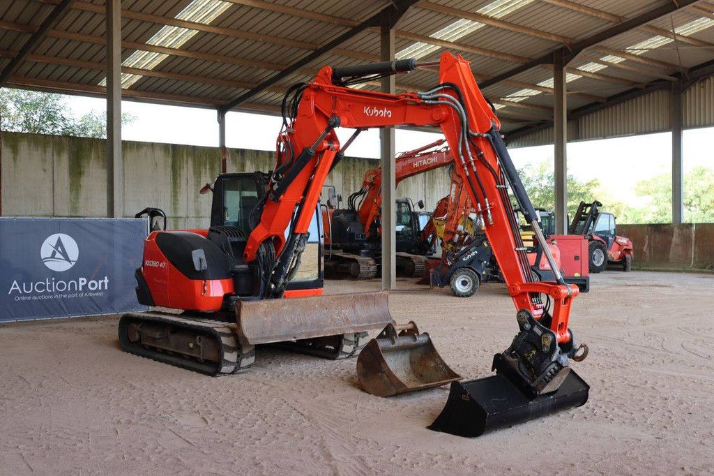 Raupenbagger Kubota KX080-4a Diesel 46,5 kW 2017
