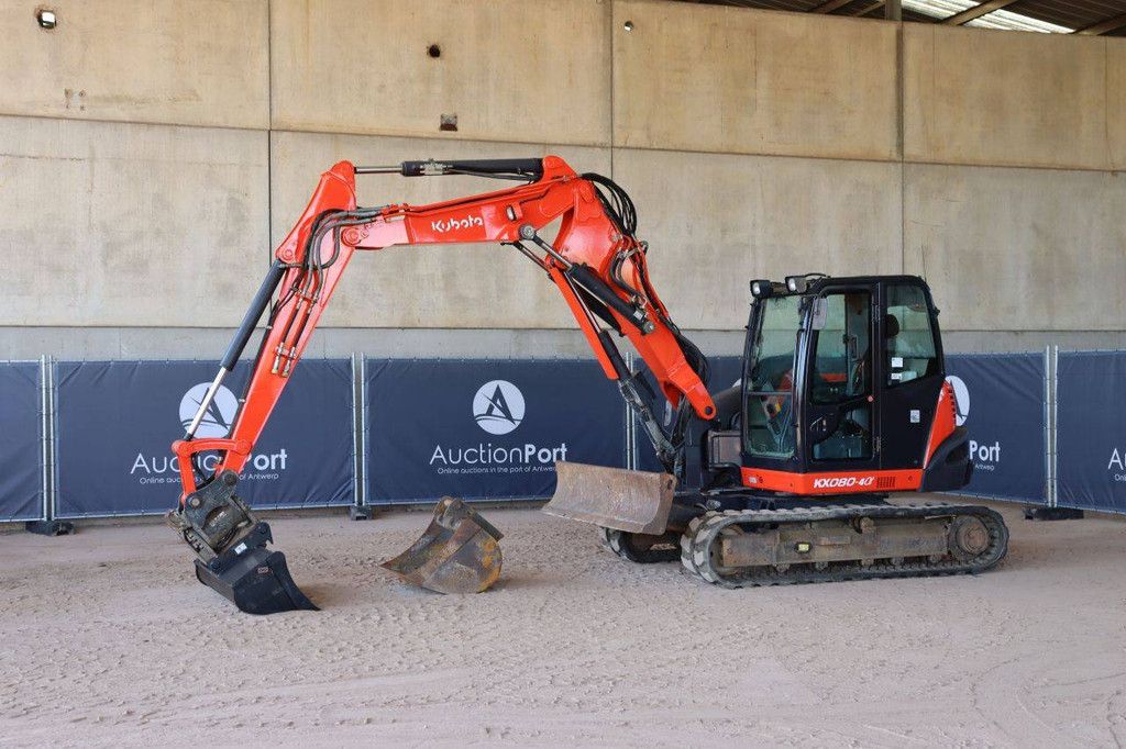 Raupenbagger Kubota KX080-4a Diesel 46,5 kW 2017