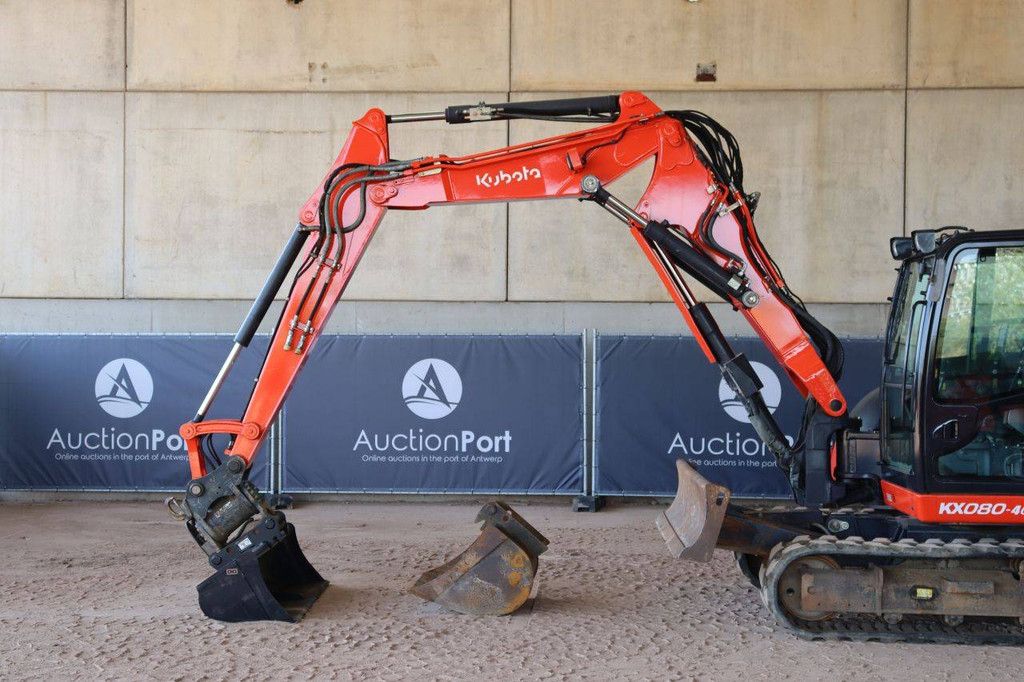 Raupenbagger Kubota KX080-4a Diesel 46,5 kW 2017