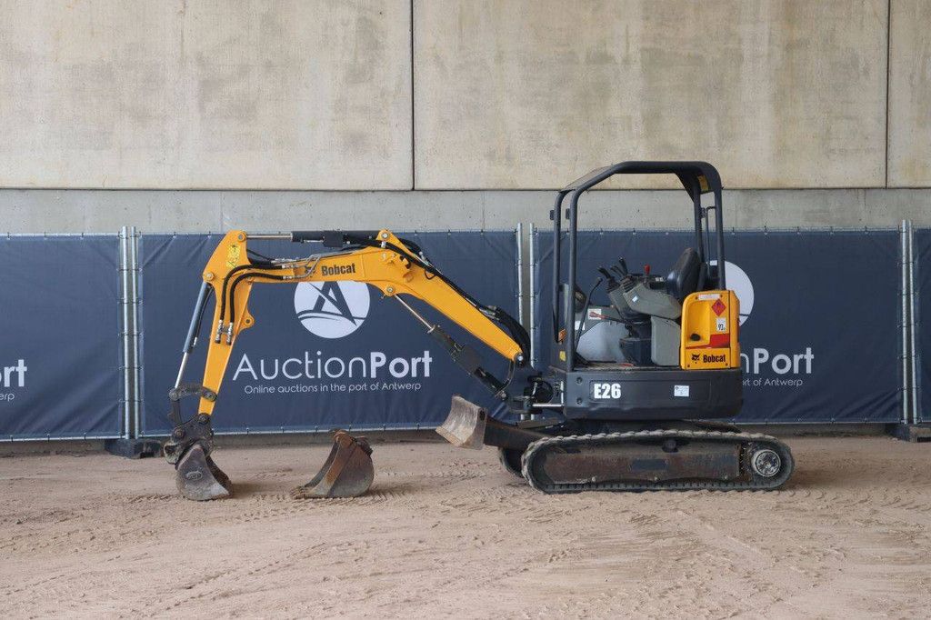 Crawler excavator Bobcat E26 Diesel 15.3kW 2018