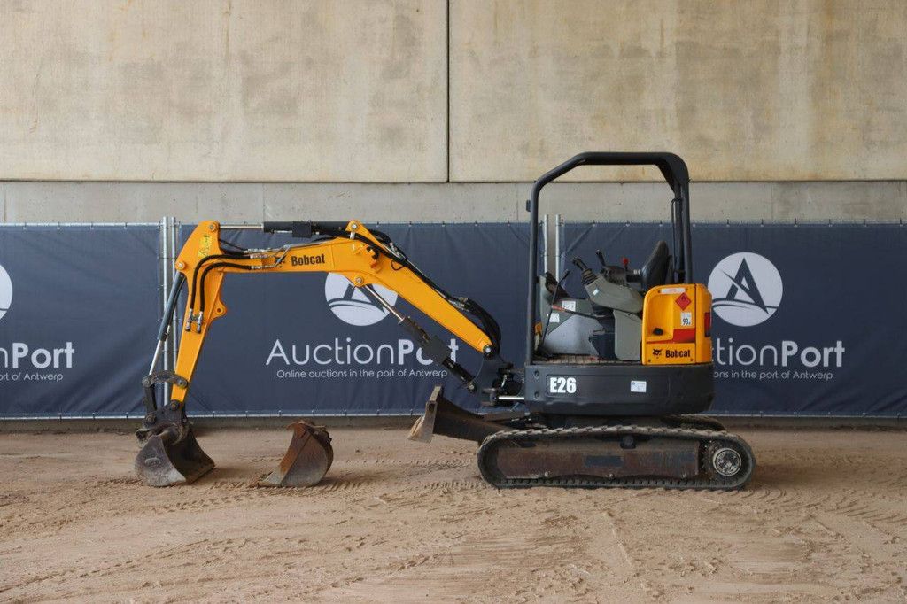 Crawler excavator Bobcat E26 Diesel 15.3kW 2018