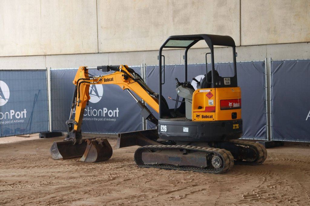 Crawler excavator Bobcat E26 Diesel 15.3kW 2018
