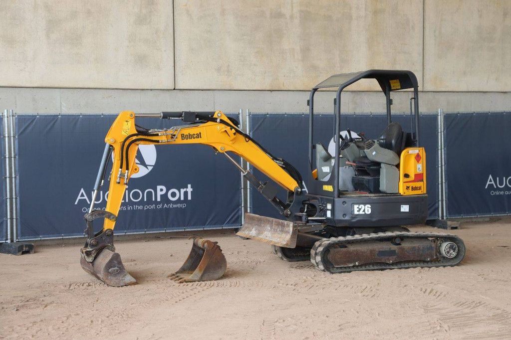 Crawler excavator Bobcat E26 Diesel 15.3kW 2018