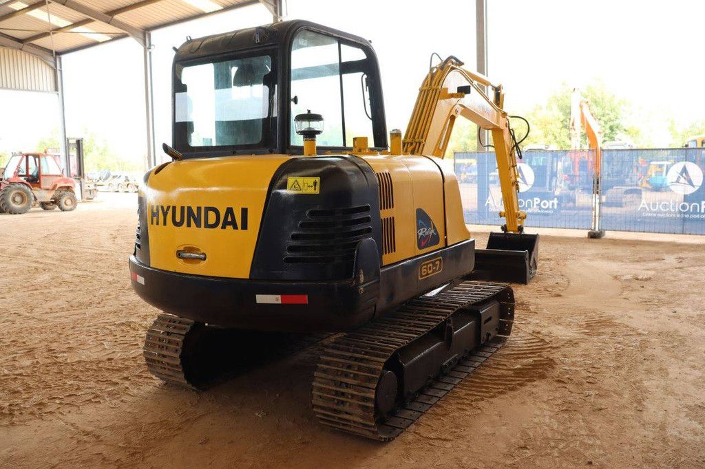 Crawler excavator Hyundai R60-7 Diesel 40kW 2012