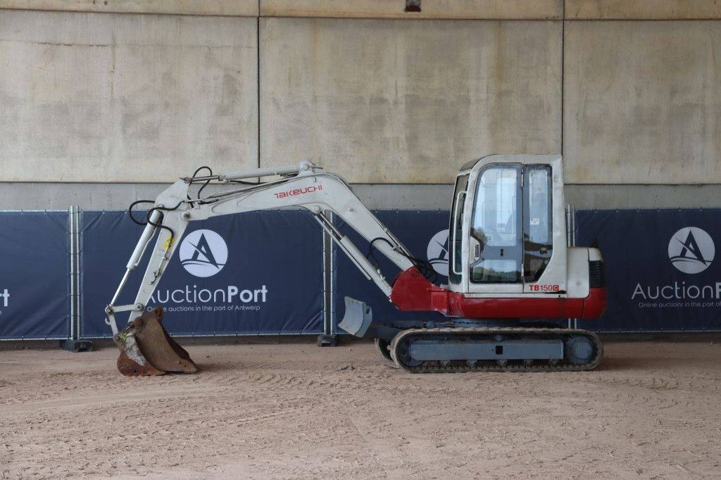 Raupenbagger Takeuchi TB150C Diesel 27,3 kW 2012