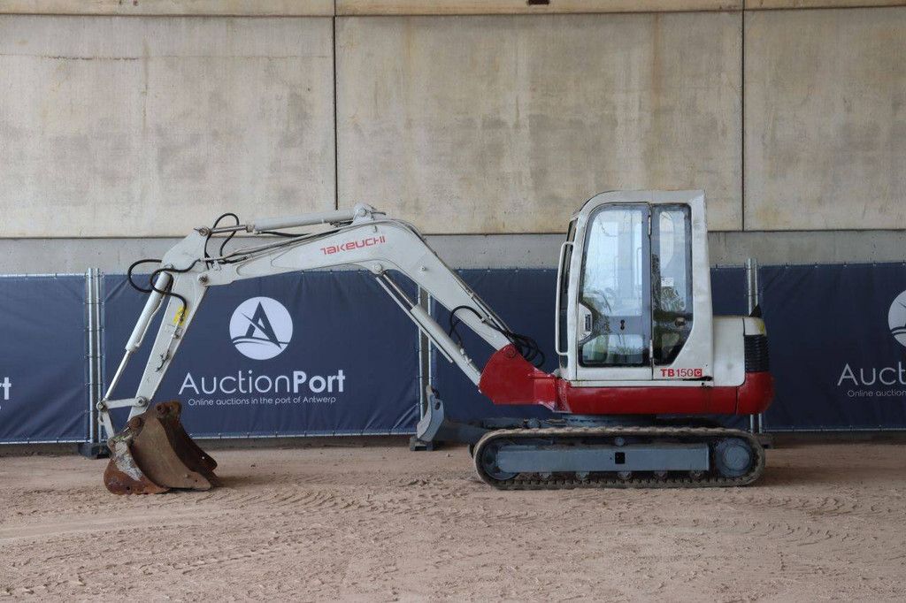 Raupenbagger Takeuchi TB150C Diesel 27,3 kW 2012