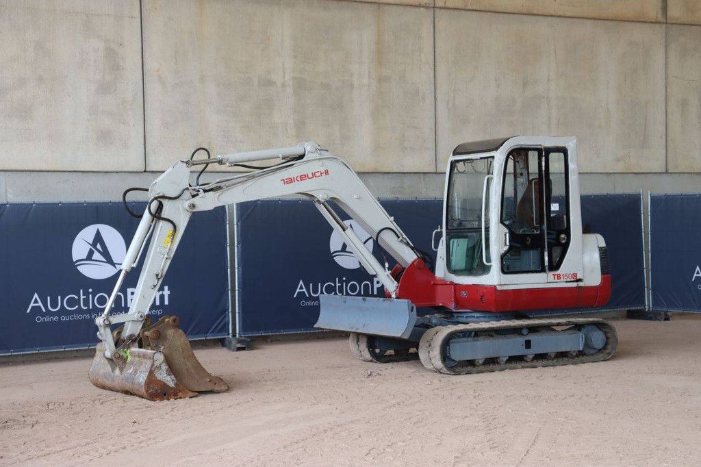 Raupenbagger Takeuchi TB150C Diesel 27,3 kW 2012