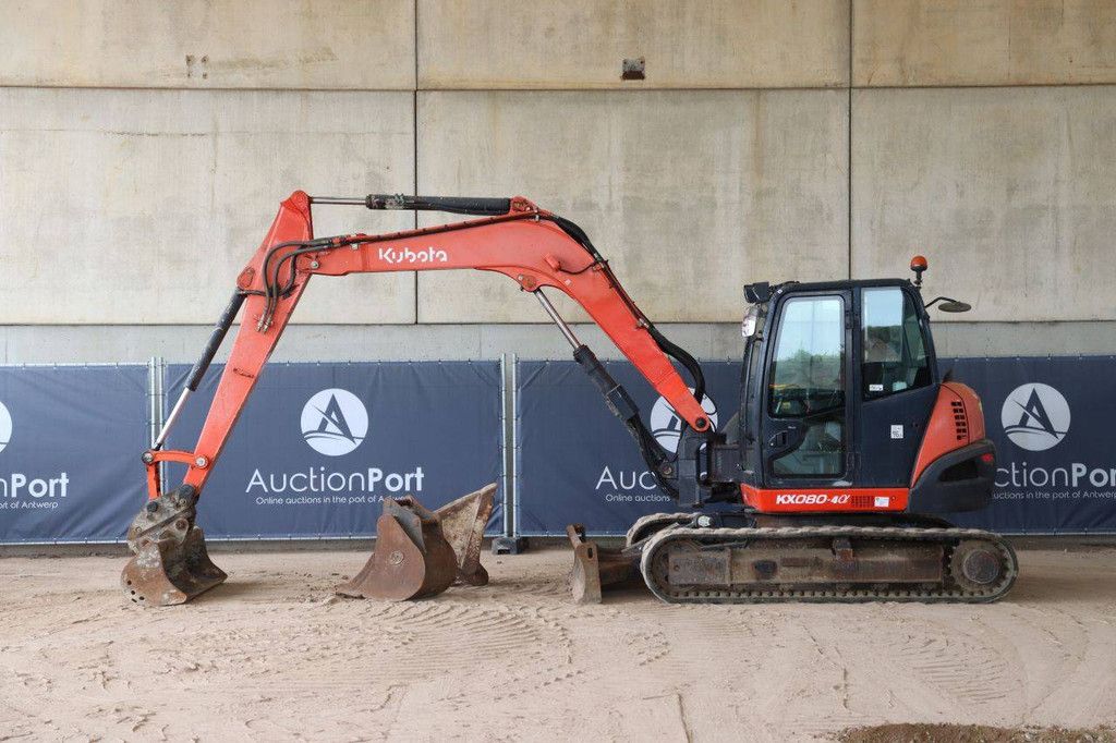Raupenbagger Kubota KX080-4a Diesel 46,5 kW 2017