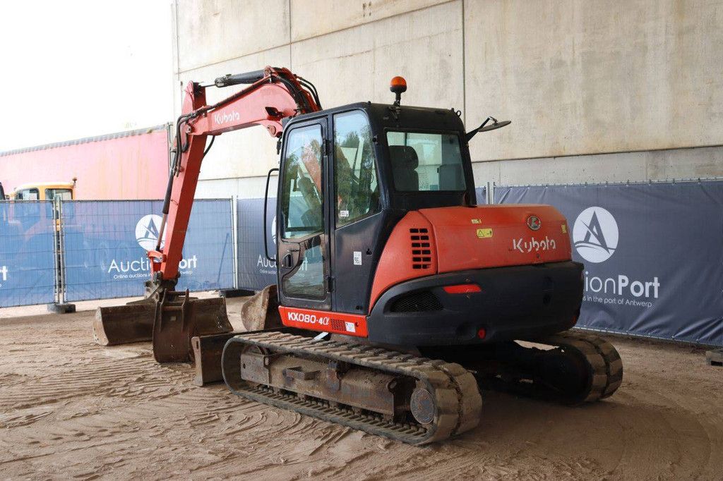 Raupenbagger Kubota KX080-4a Diesel 46,5 kW 2017