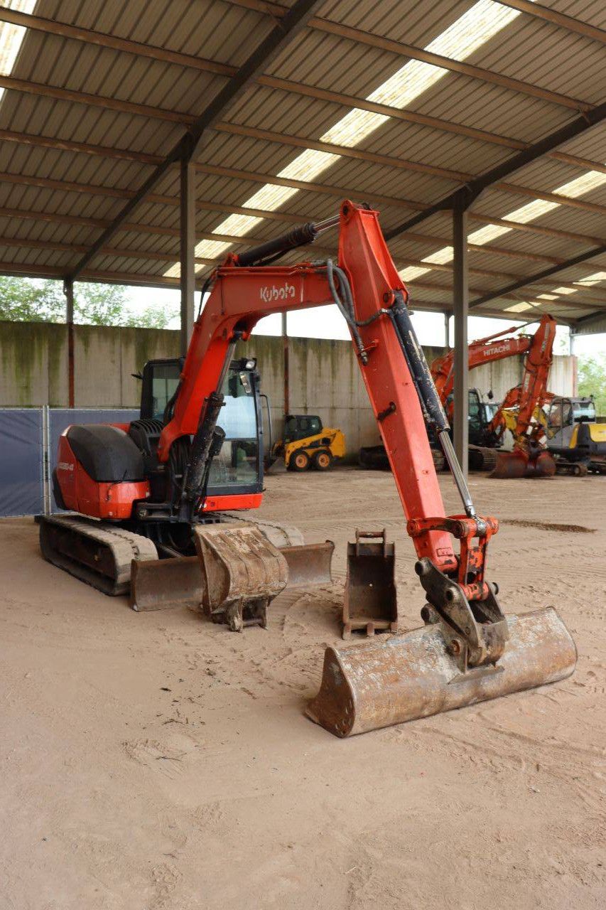 Raupenbagger Kubota KX080-4a Diesel 46,5 kW 2017