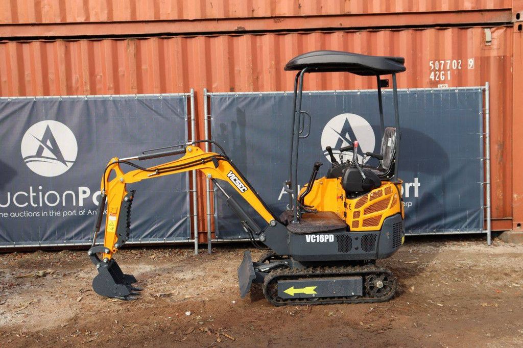 Mini excavator Vicsec VC16PD Diesel 7kW 2026