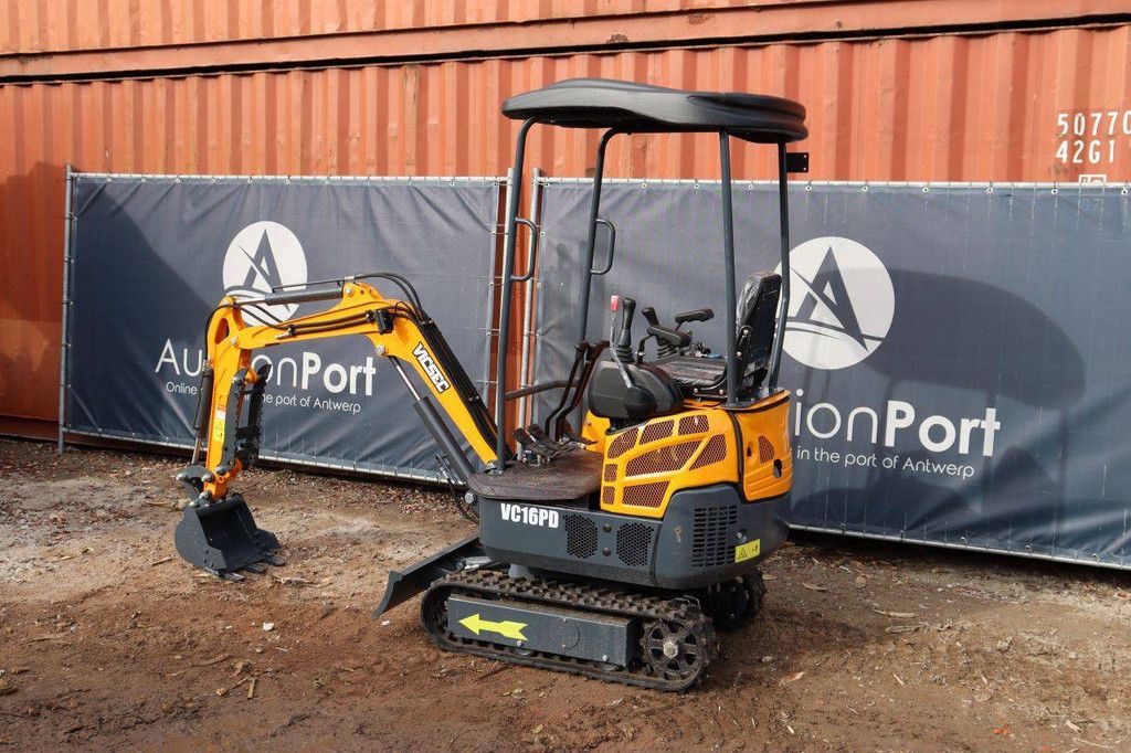 Mini excavator Vicsec VC16PD Diesel 7kW 2026