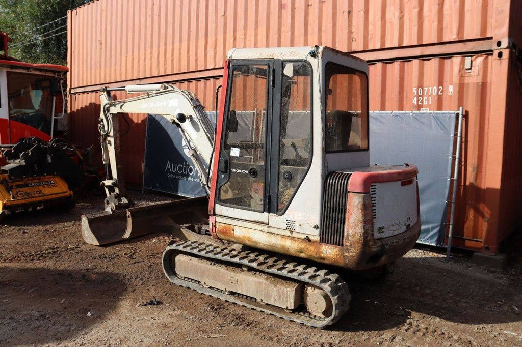 Crawler excavator Takeuchi TB035 Diesel 24.6kW