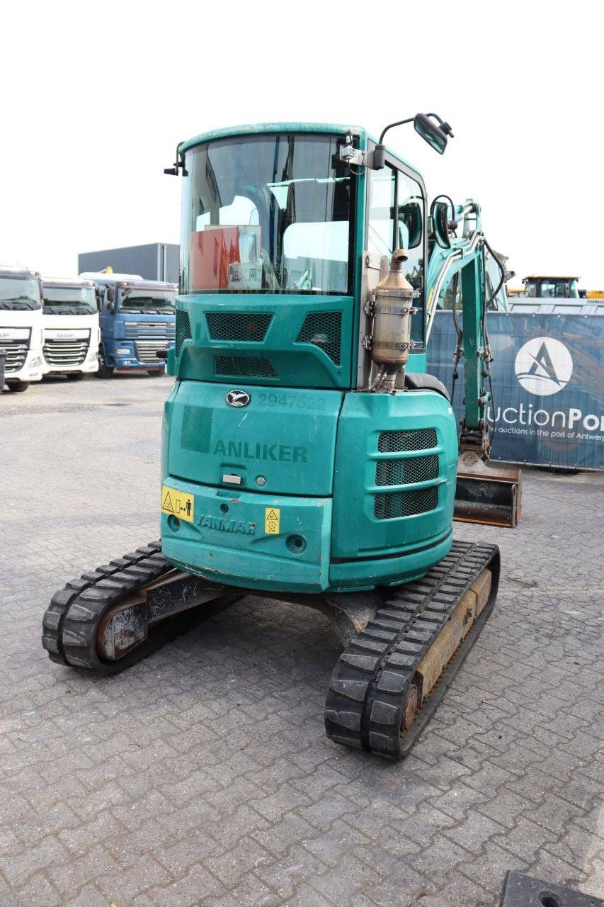 Crawler excavator Yanmar VIO38-U Diesel 20.7kW 2015