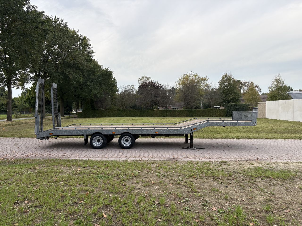 Be oplegger 8 TON semi dieplader veldhuizen