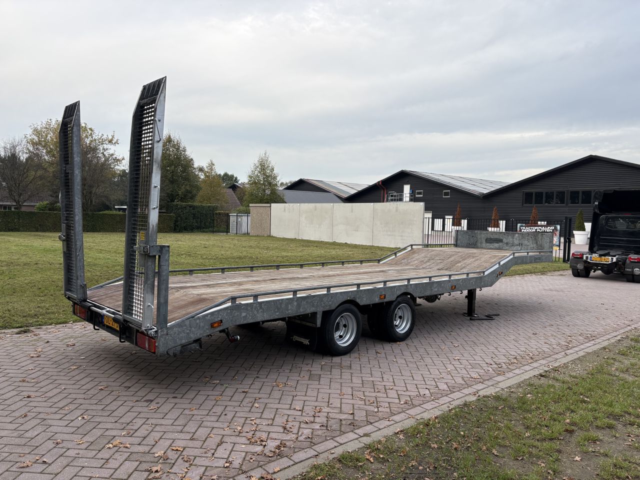 Be oplegger 8 TON semi dieplader veldhuizen