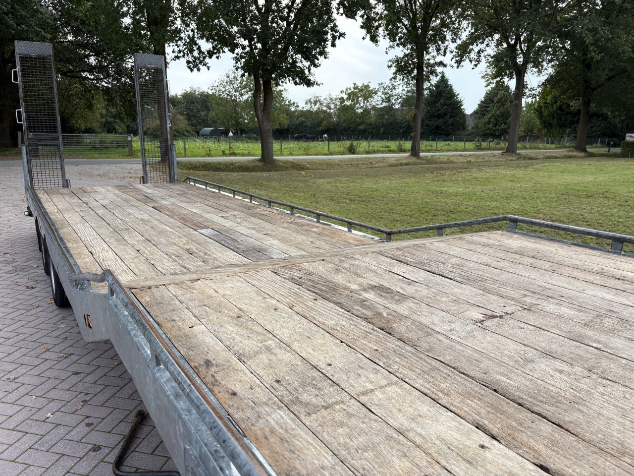 Be oplegger 8 TON semi dieplader veldhuizen