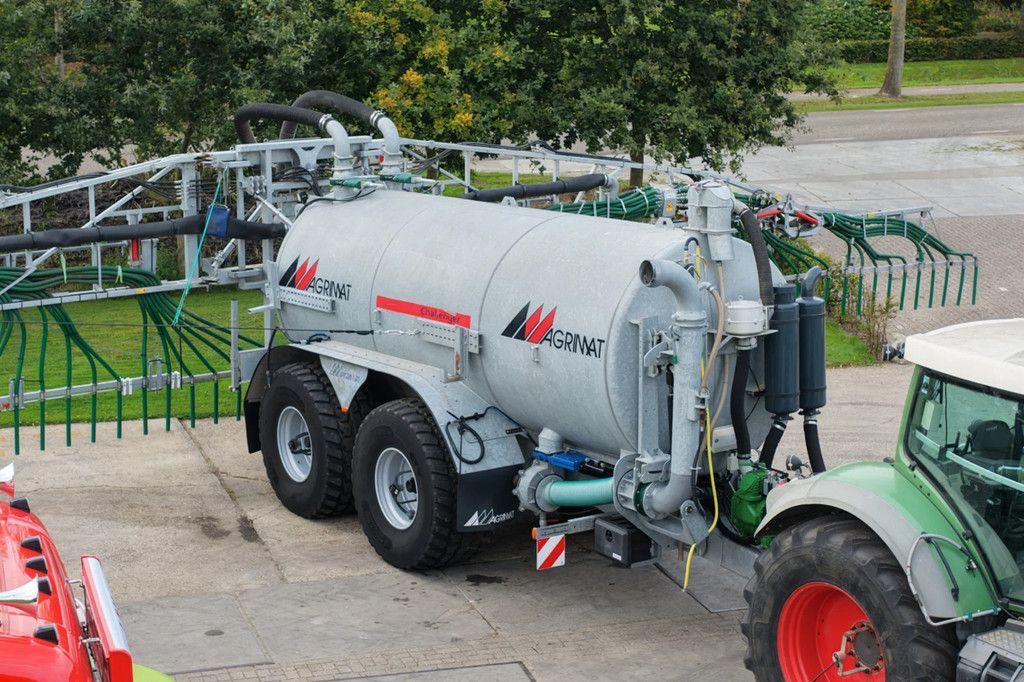 Agrimat 21000 Vacuumtank Vogelsang 24 meter Luchtdrukwissel Gullefass Slurry Bomech 2021