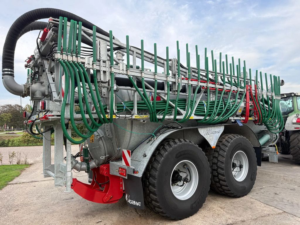 Agrimat 21000 Vacuumtank Vogelsang 24 meter Luchtdrukwissel Gullefass Slurry Bomech 2021