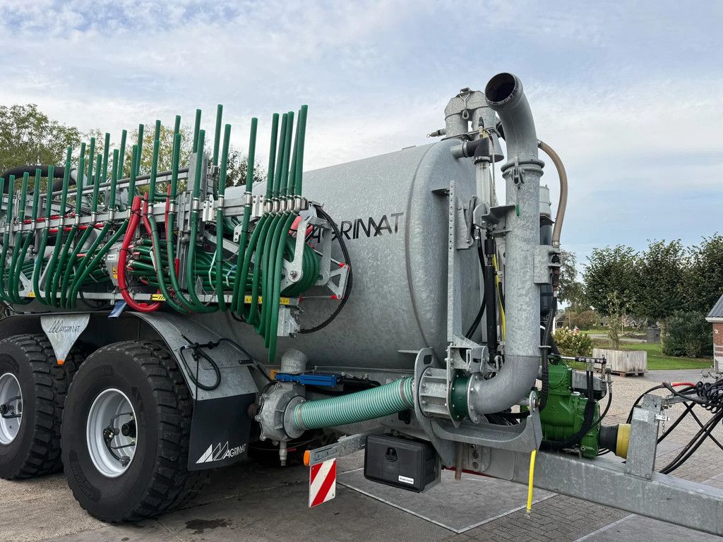 Agrimat 21000 Vacuumtank Vogelsang 24 meter Luchtdrukwissel Gullefass Slurry Bomech 2021