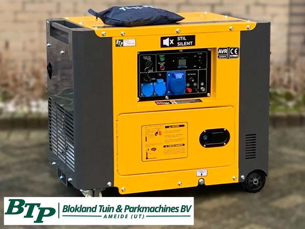 BTP Actie Diesel generator Silent aggregaat generatorset noodstroom