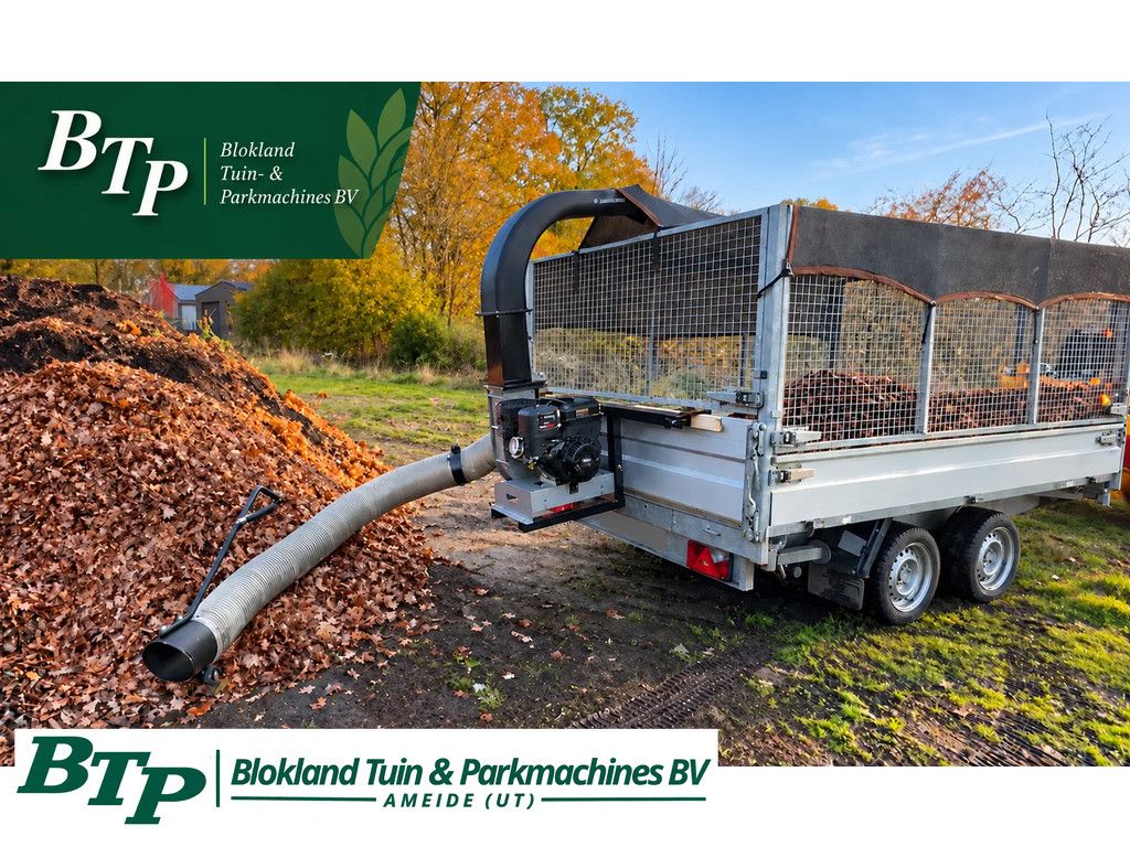 Jansen Bladzuiger bladruimer LG-1300 truckloader voor de kar