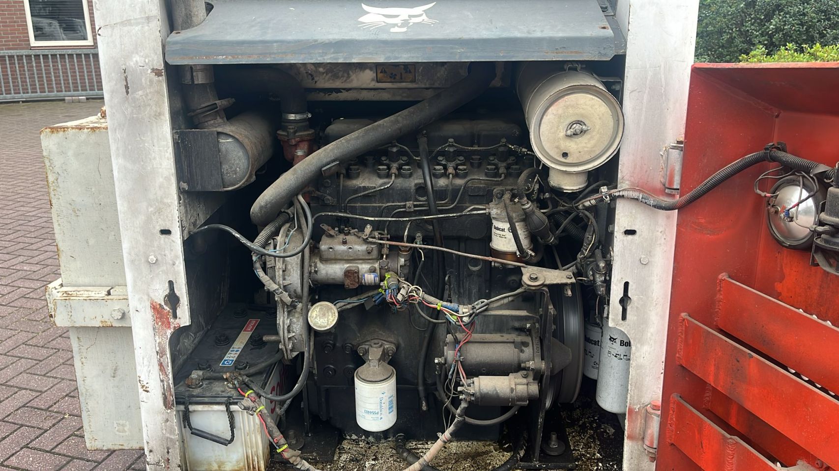 Bobcat 943, 4 ton's schranklader