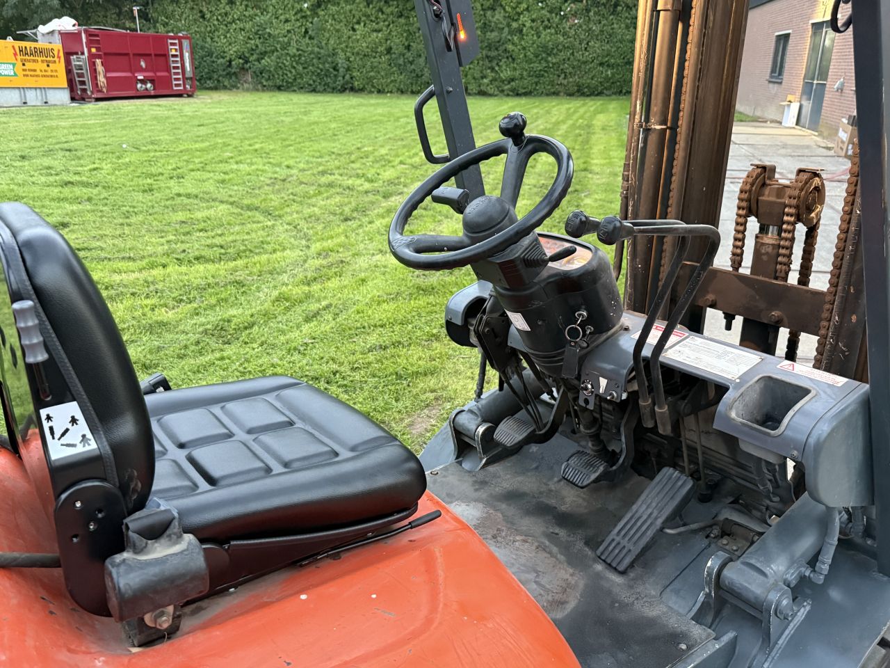 Toyota 2.5 tonner lpg heftruck 3-delige mast luchtbanden